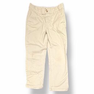 EUC Kids White Trouser Pants, Adjustable Waist, Gymboree (Size 7)